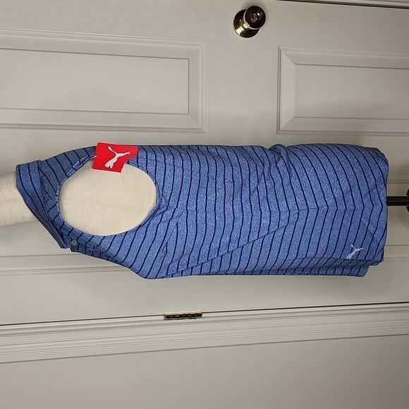 Puma Golf Surf The Web Rotation Stripe Sleeveless Polo Size XS NWOT - Picture 5 of 14